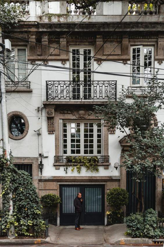 Modern Studio, Rooftop Charm, Cdmx Center2 Cidade do México Exterior foto